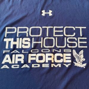 Under Armour Protect This House Falcons Air Force Academy men's medium loose fit